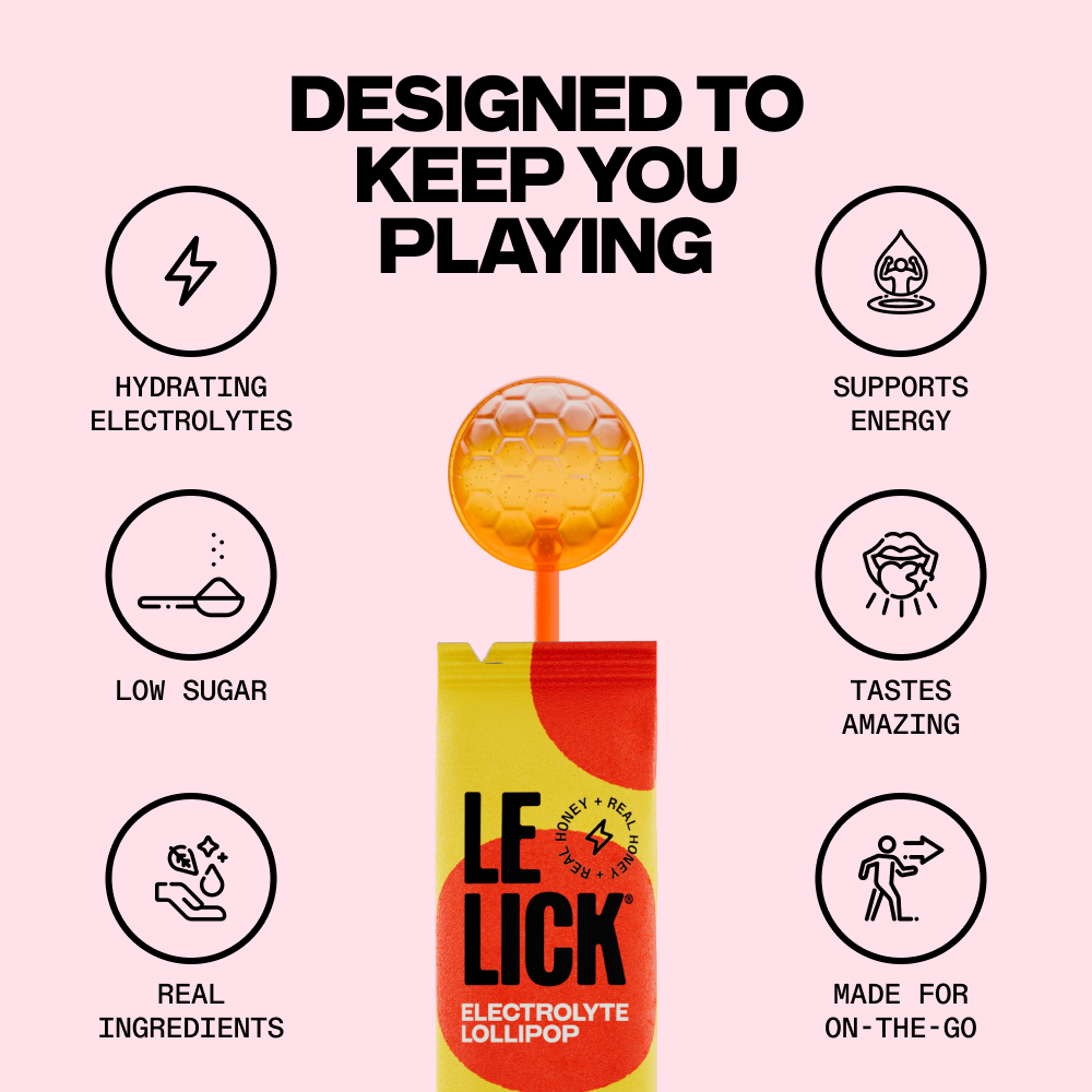 Electrolyte Lollipops, Tart Box, 30 Count, Made in USA