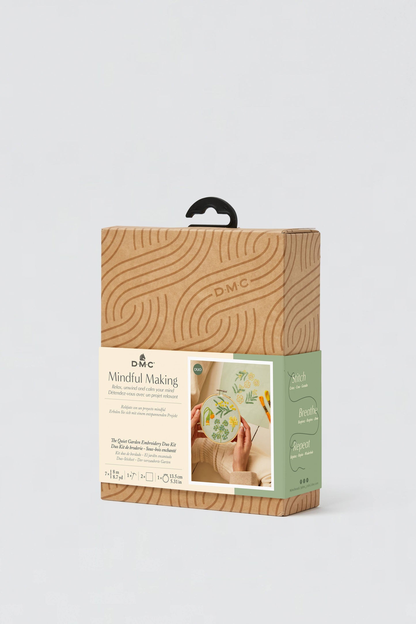 DMC Quiet Garden Embroidery Kit, item TB169S