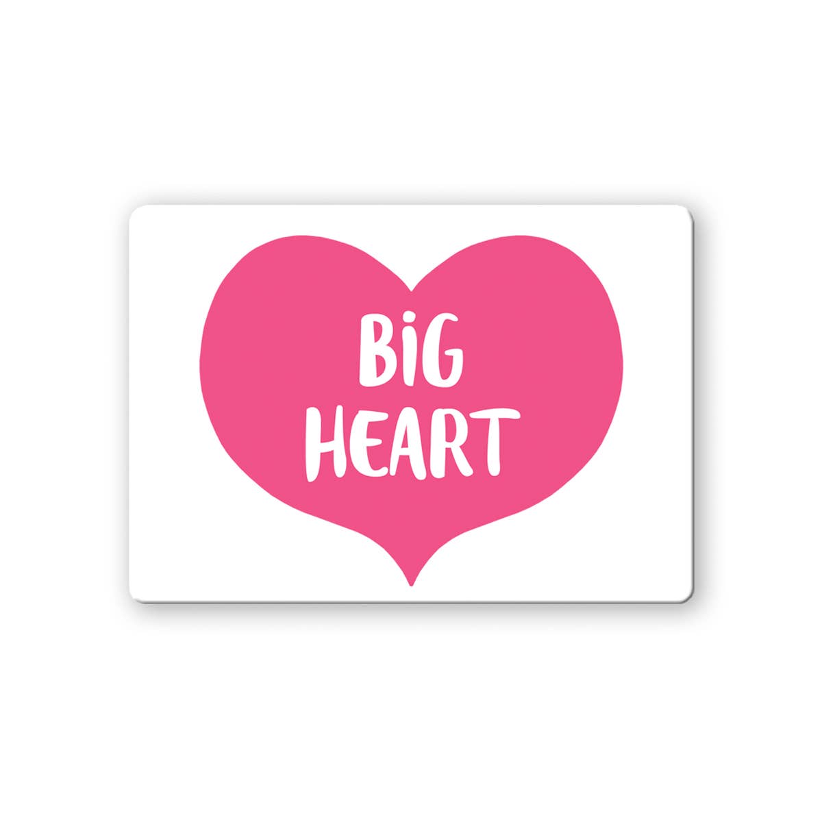 Personalized City Magnet - Big Heart