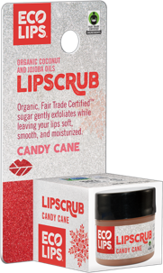 Holiday Candy Cane Vanilla Mint Sugar Lip Scrub 0.25 oz.