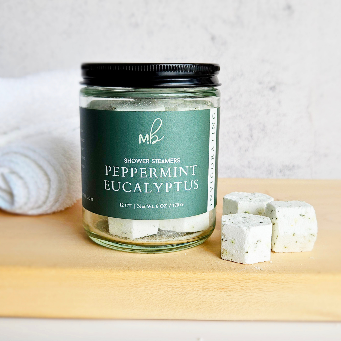 12ct Mini Shower Steamer Jars | Aromatherapy