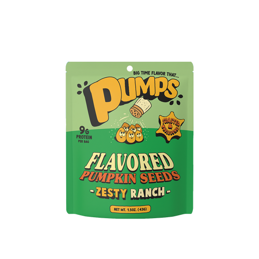 Pumps Toasted Pumpkin Seeds  - Zesty Ranch