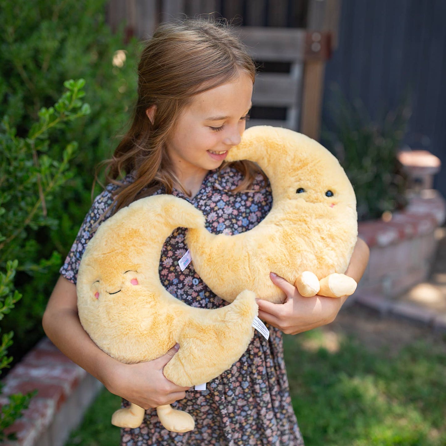 Worlds Softest Plush Enchantling 16in Glowee 2 Sided Face