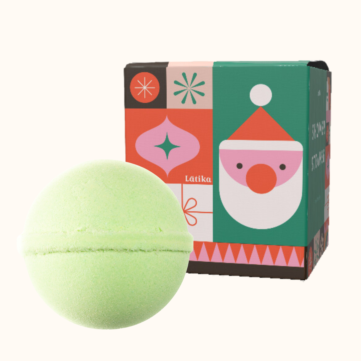 Christmas Geometric Bath Bomb