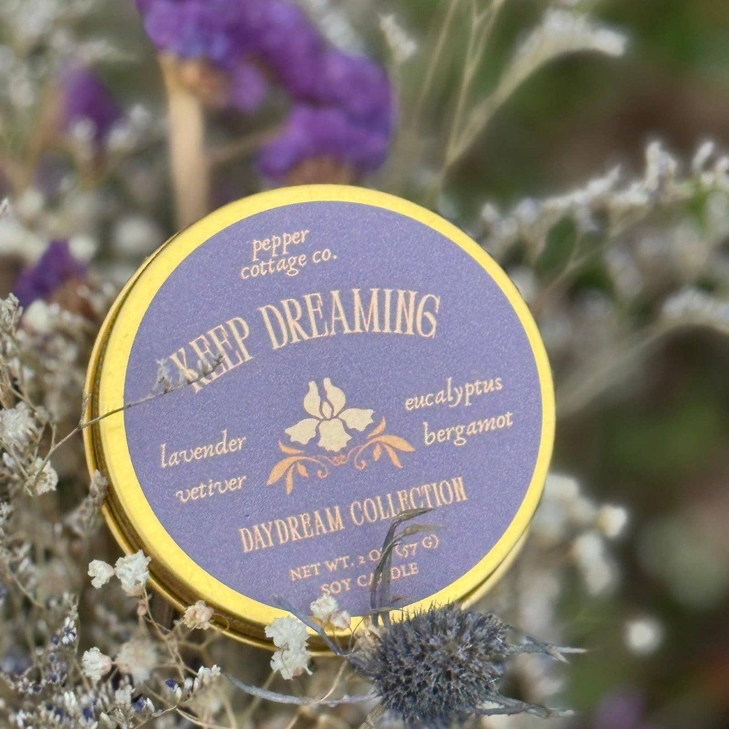 Keep Dreaming 2 oz Candle | Lavender, Citrus & Eucaluptus