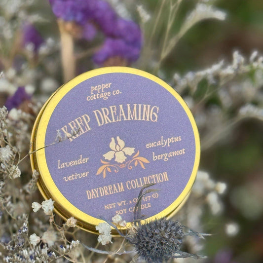 Keep Dreaming 2 oz Candle | Lavender, Citrus & Eucaluptus