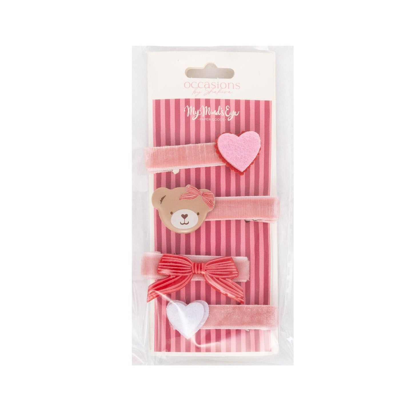 Occasions Beary Loved Hair Clips